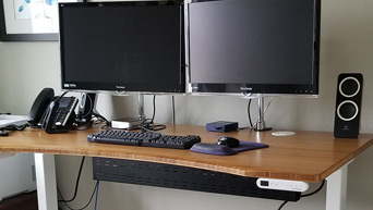 UPLIFT V2 Bamboo Standing Desk
