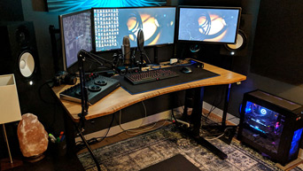 UPLIFT V2 Bamboo Standing Desk