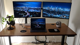 UPLIFT V2 Bamboo Standing Desk