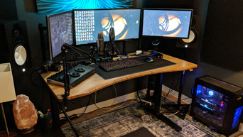 UPLIFT V2 Bamboo Standing Desk
