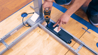 UPLIFT 3-Leg Standing Desk Assembly Process Video