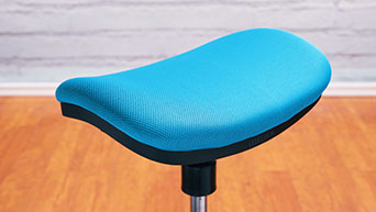 UPLIFT E3 Crescent Saddle Stool Video