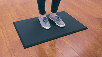 UPLIFT Standing Desk Mat Video