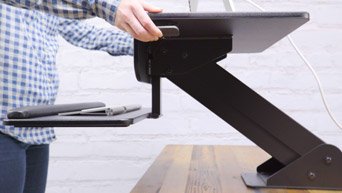 UPLIFT Adapt Standing Desk Converter Video
