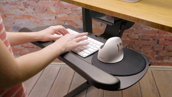 UPLIFT Desk Keyboard Trays Video