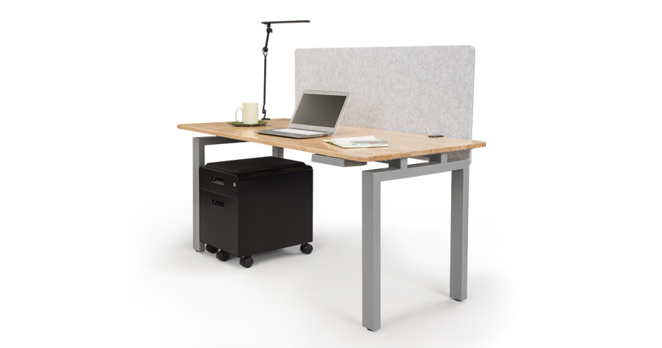 4-Leg Side Table by UPLIFT Desk