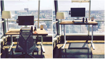 Take your work to the highest levels with an UPLIFT sit/stand desk