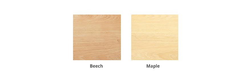 Conset Desktop Finish Colors